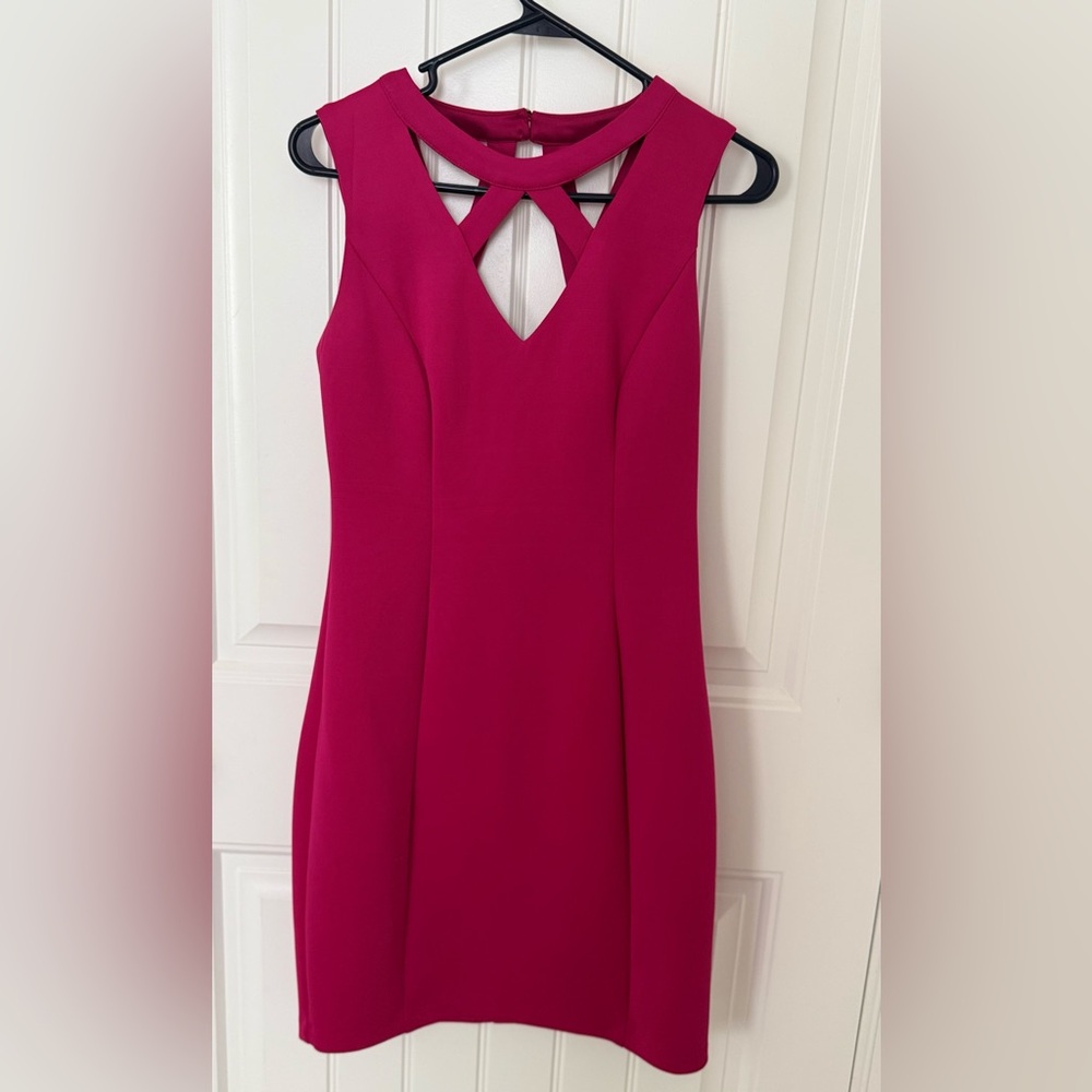 Elegant Sleeveless Pink Guess Dress Size 10